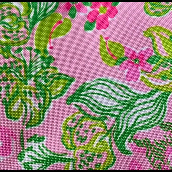 🆕🔥LILLY PULITZER/ESTEE LAUDER COSMETIC BAG CANVAS MATERIAL GORG&STYLISH NWOT - Picture 7 of 14